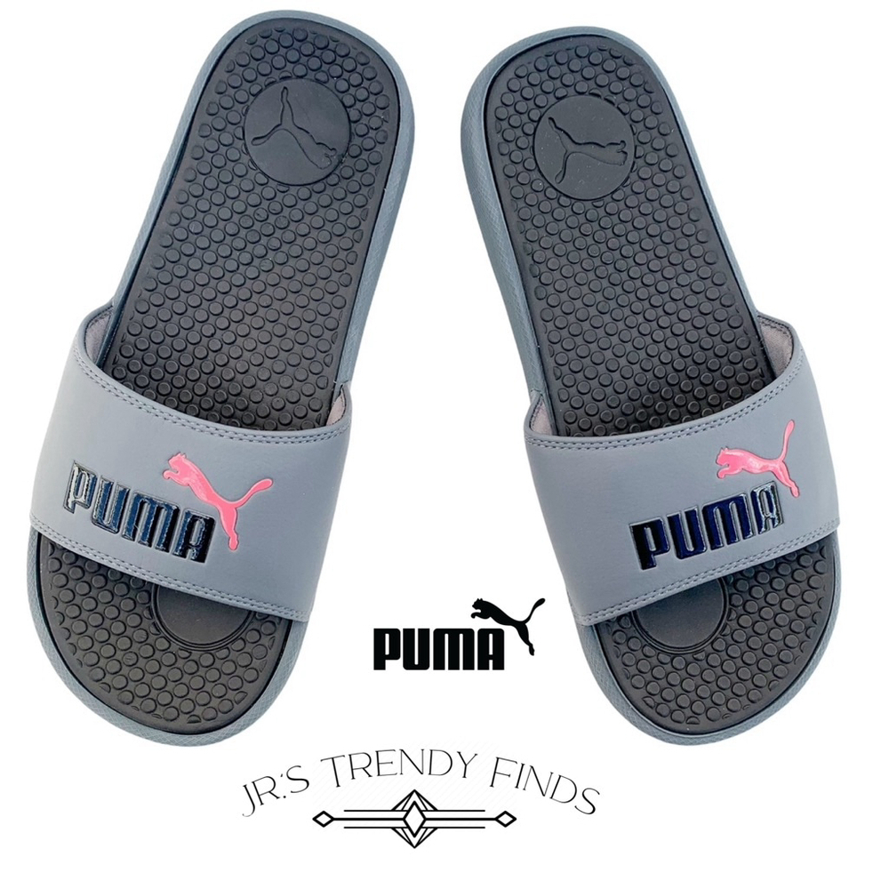 Puma Cool Cat WNS Slide Sandals Castlerock Pink – Style 371013-07 -